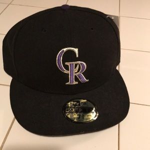 New Era 59Fifty Rockies Game Cap